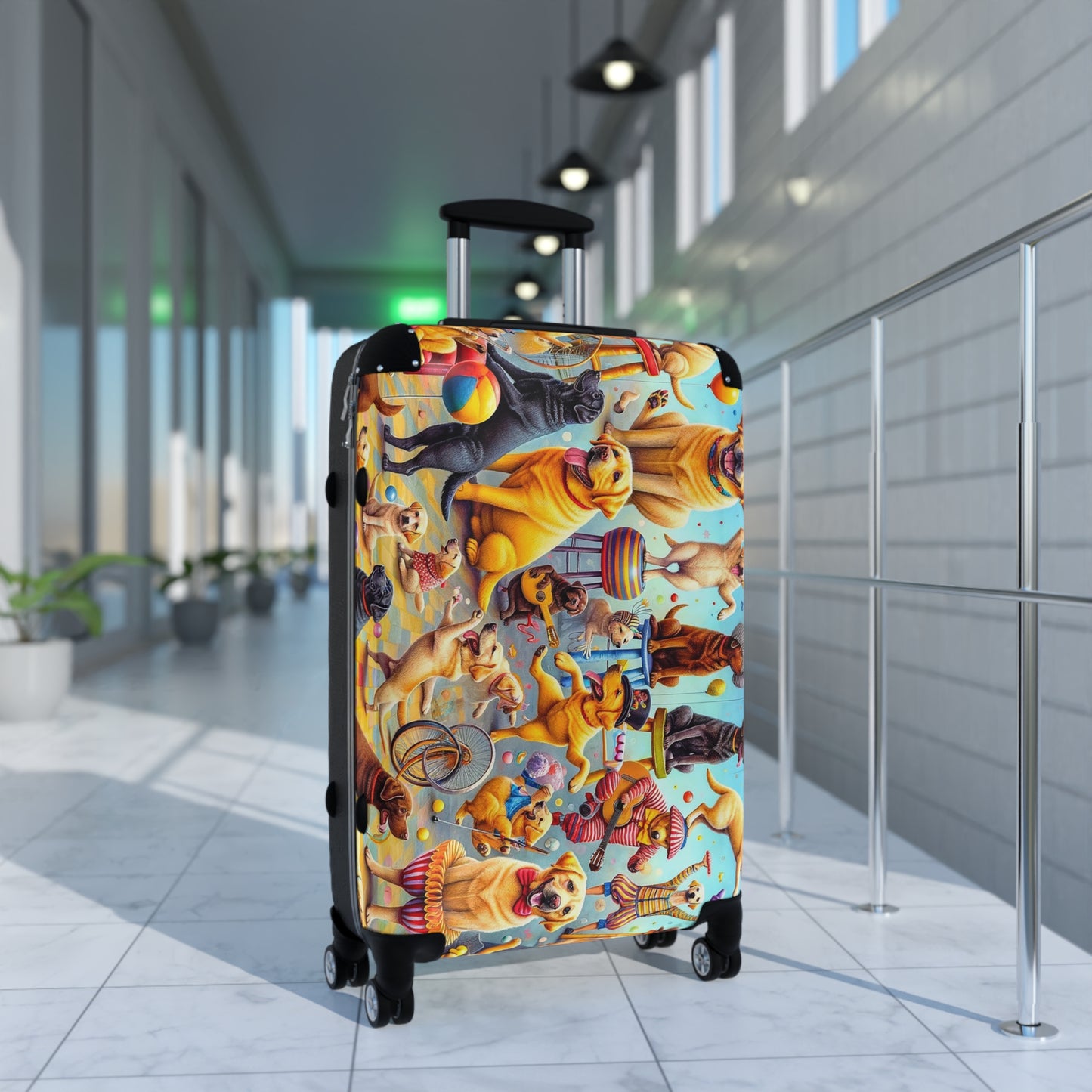Whimsical Labradors Suitcase