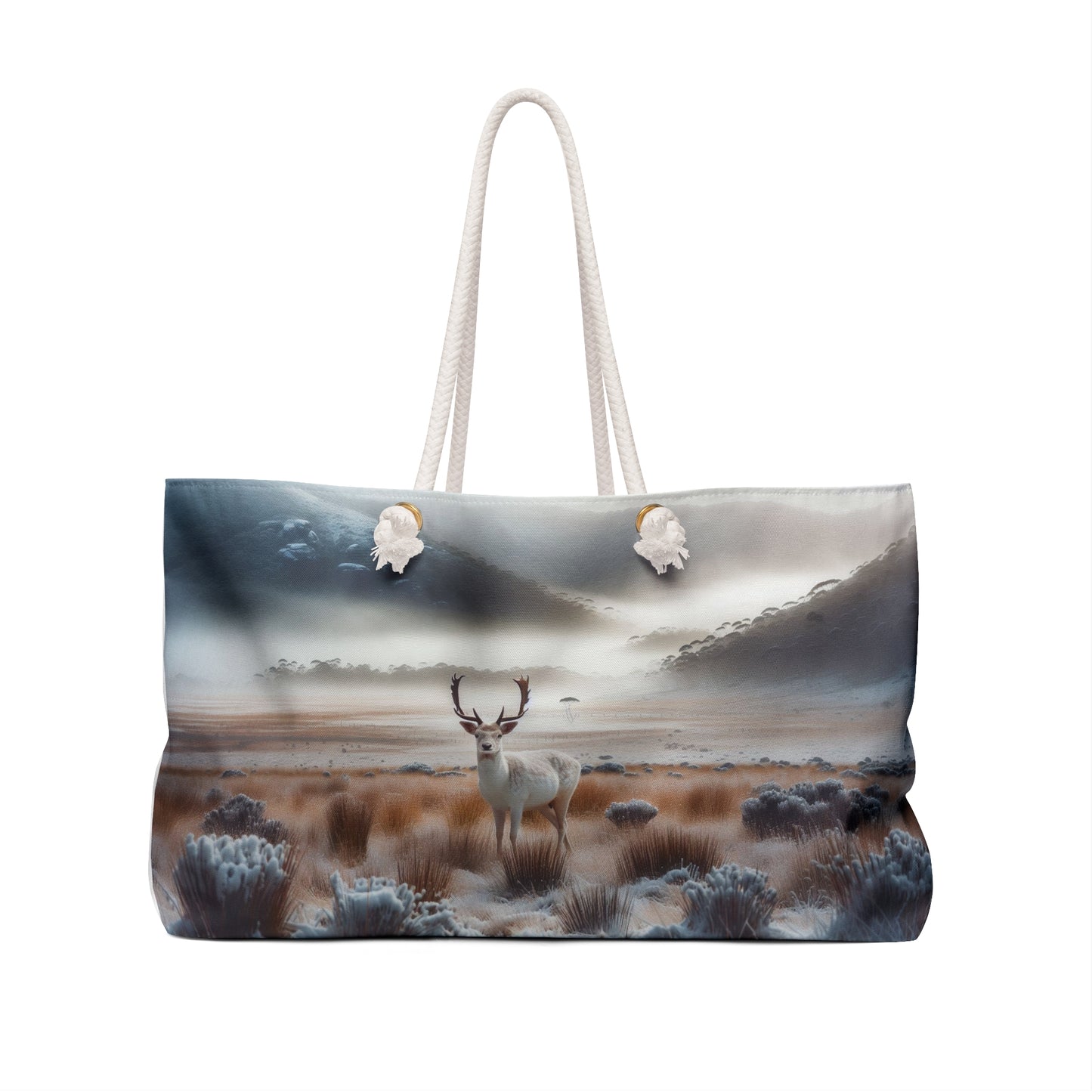Majestic White Stag - Weekender Bag
