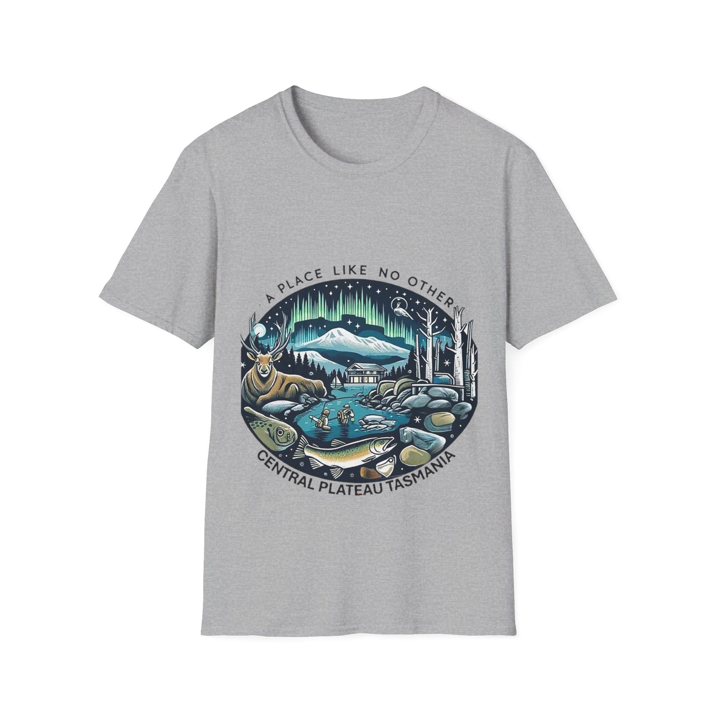 Explore the Wonders of Central Plateau, Tasmania - Unisex Softstyle T-Shirt