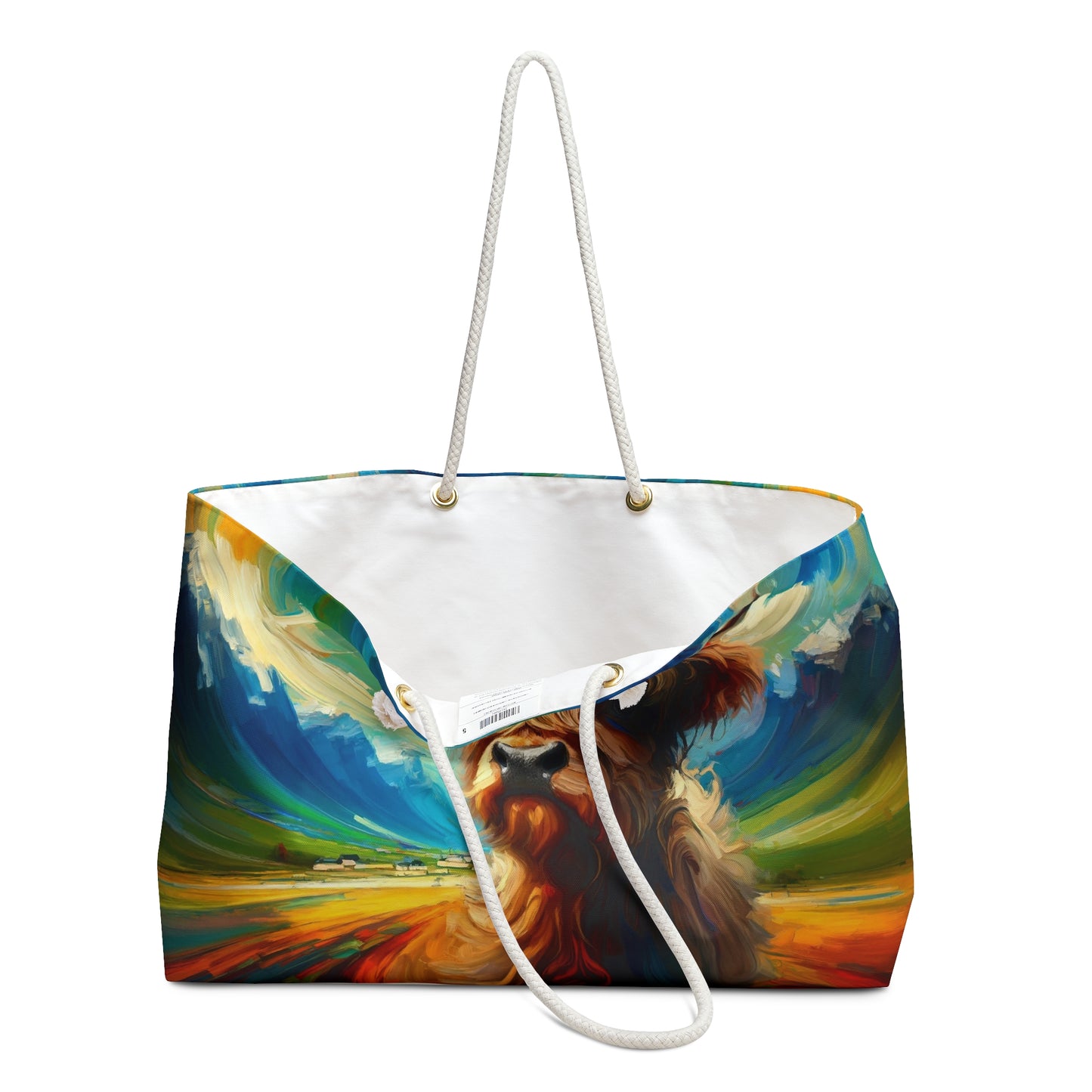 Whimsical Highland Cow - Weekender Bag