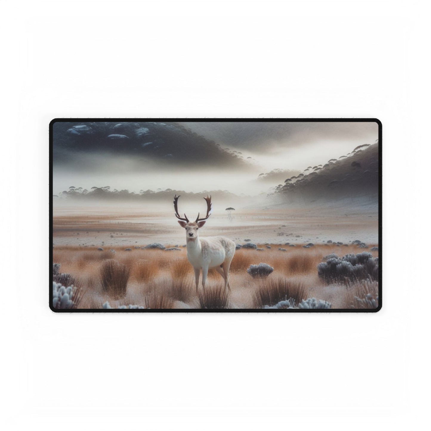 Majestic White Stag - Desk Mats