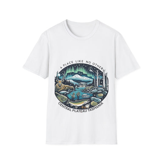 Explore the Wonders of Central Plateau, Tasmania - Unisex Softstyle T-Shirt