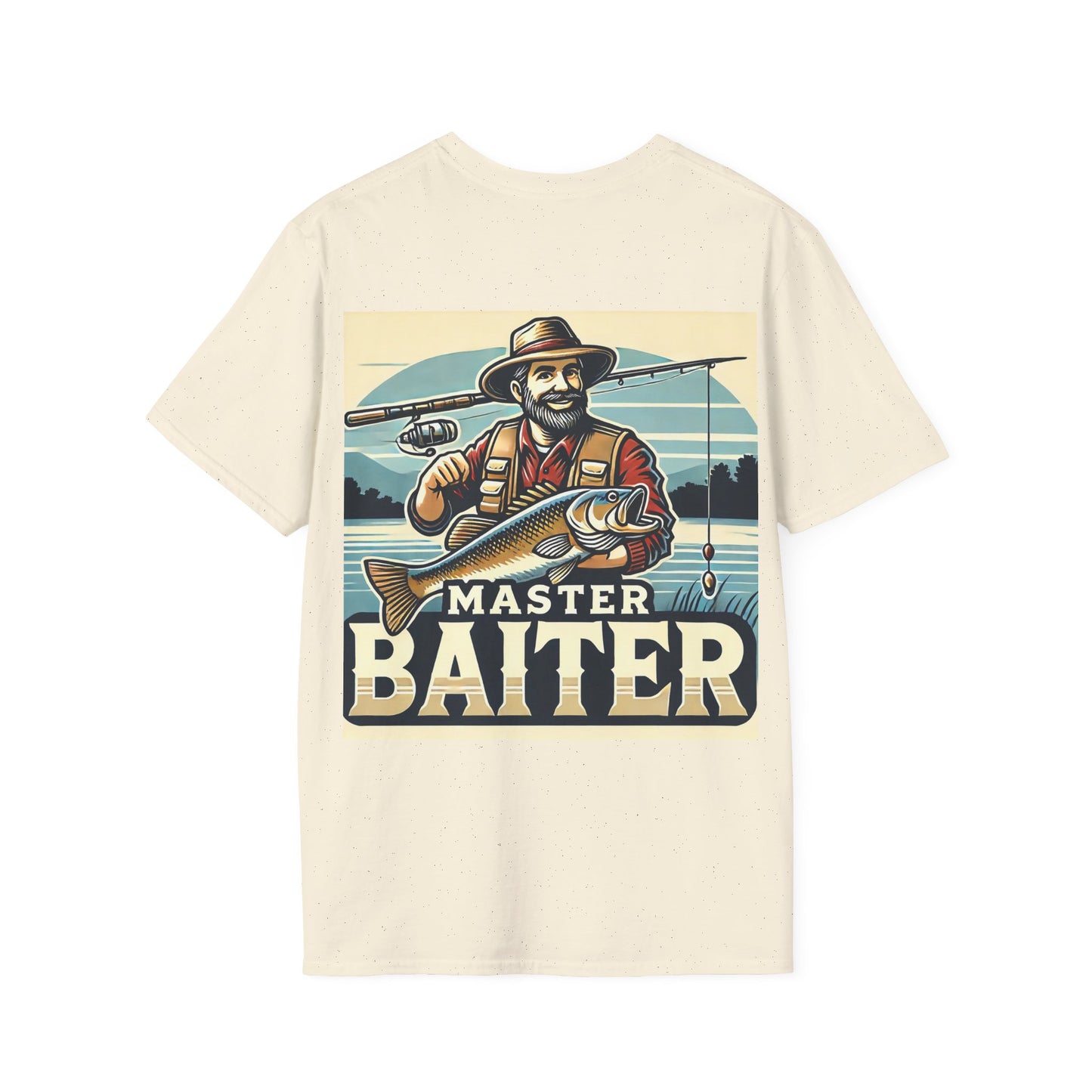 Master Baiter Fishing T-Shirt - Unisex Softstyle T-Shirt