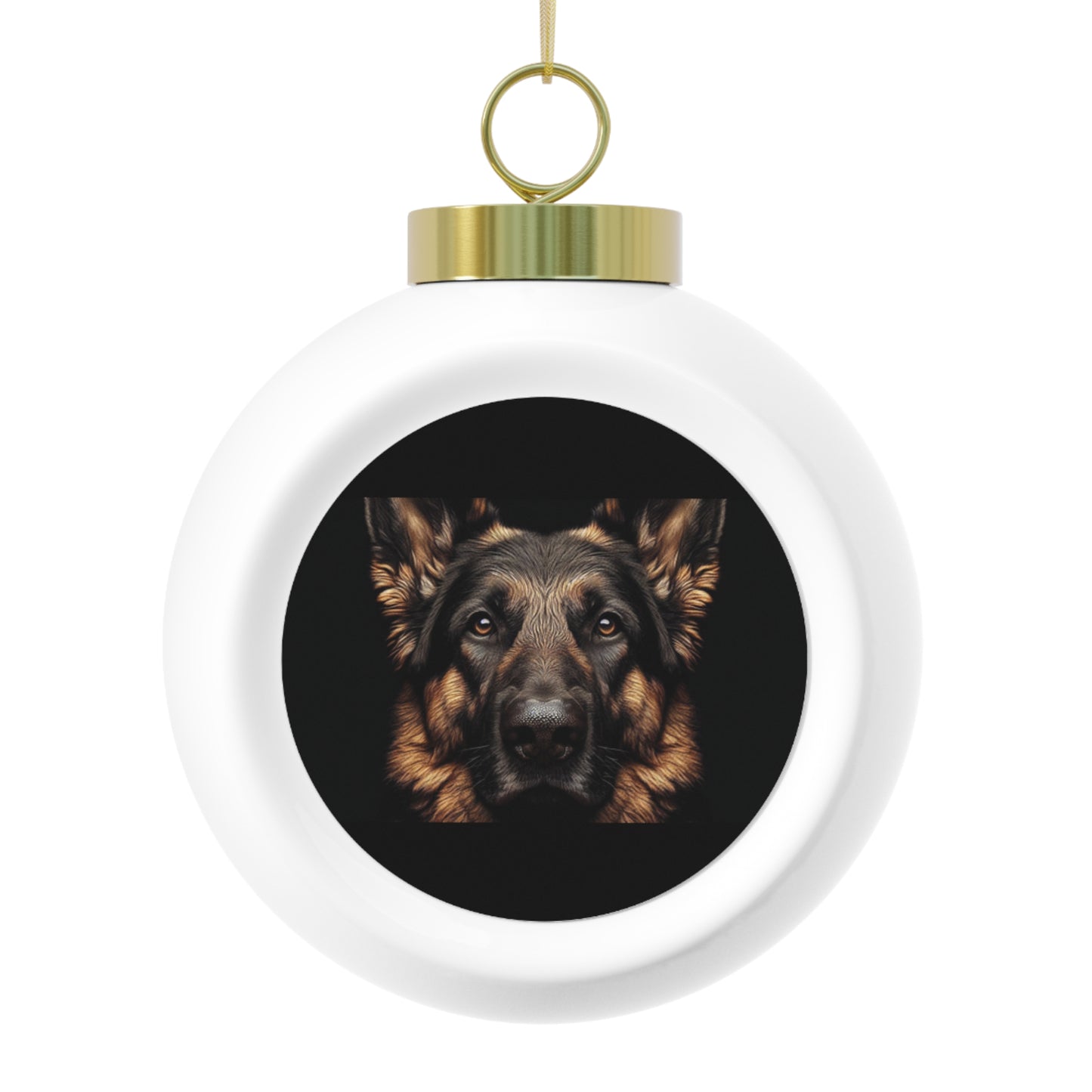 German Shepherd - Lockie - Christmas Ball Ornament