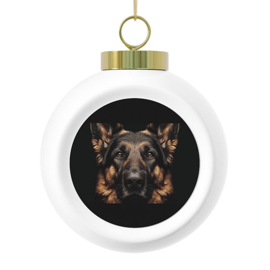 German Shepherd - Lockie - Christmas Ball Ornament