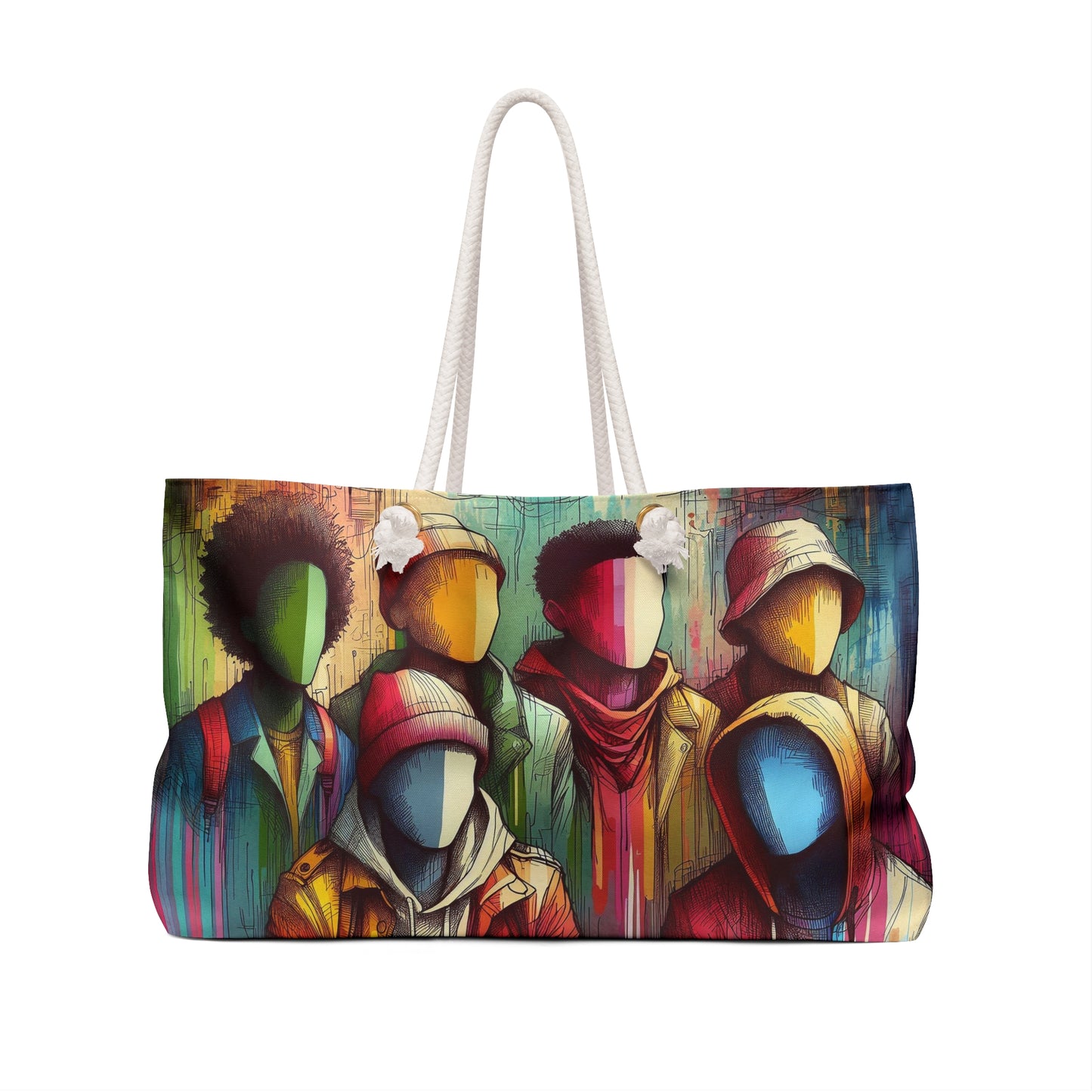 Vibrant Anonymity - Weekender Bag