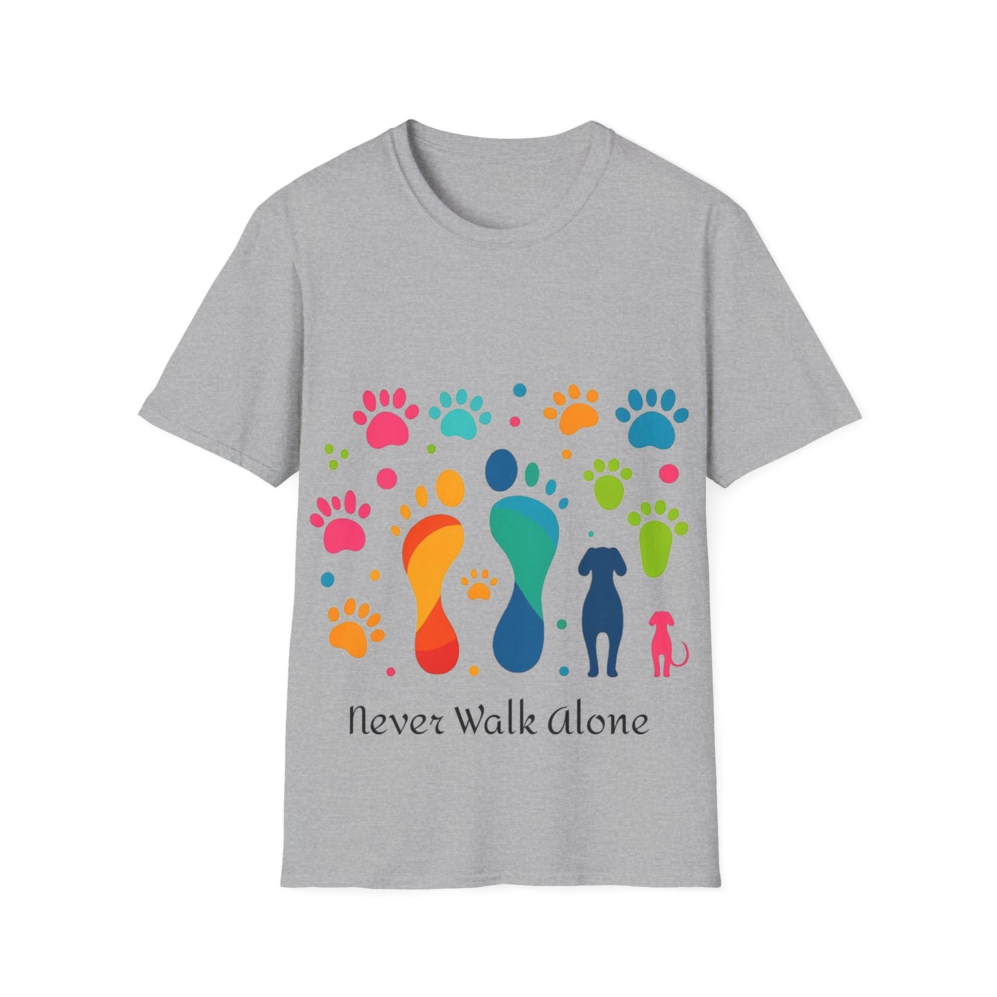 Never Walk Alone Unisex Softstyle T-Shirt