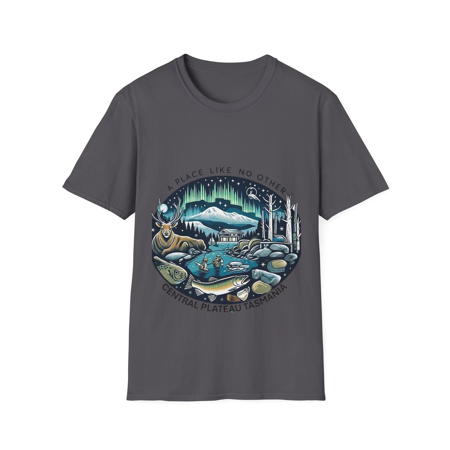 Explore the Wonders of Central Plateau, Tasmania - Unisex Softstyle T-Shirt