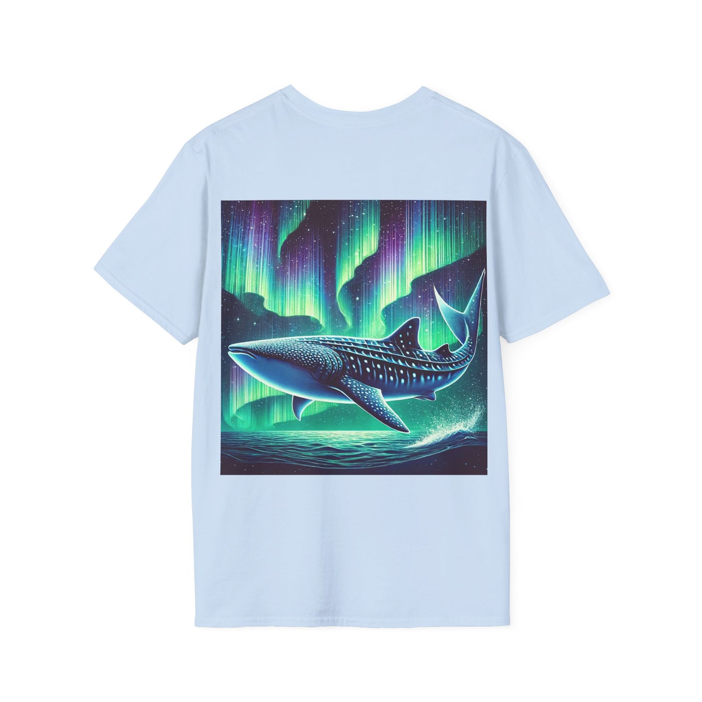 Aurora Shark Adventure T-Shirt - Unisex Softstyle T-Shirt