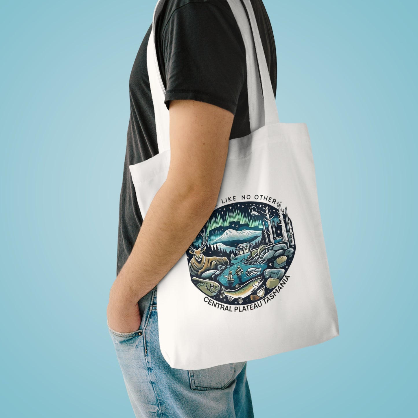 Explore the Wonders of Central Plateau, Tasmania - Cotton Tote Bag