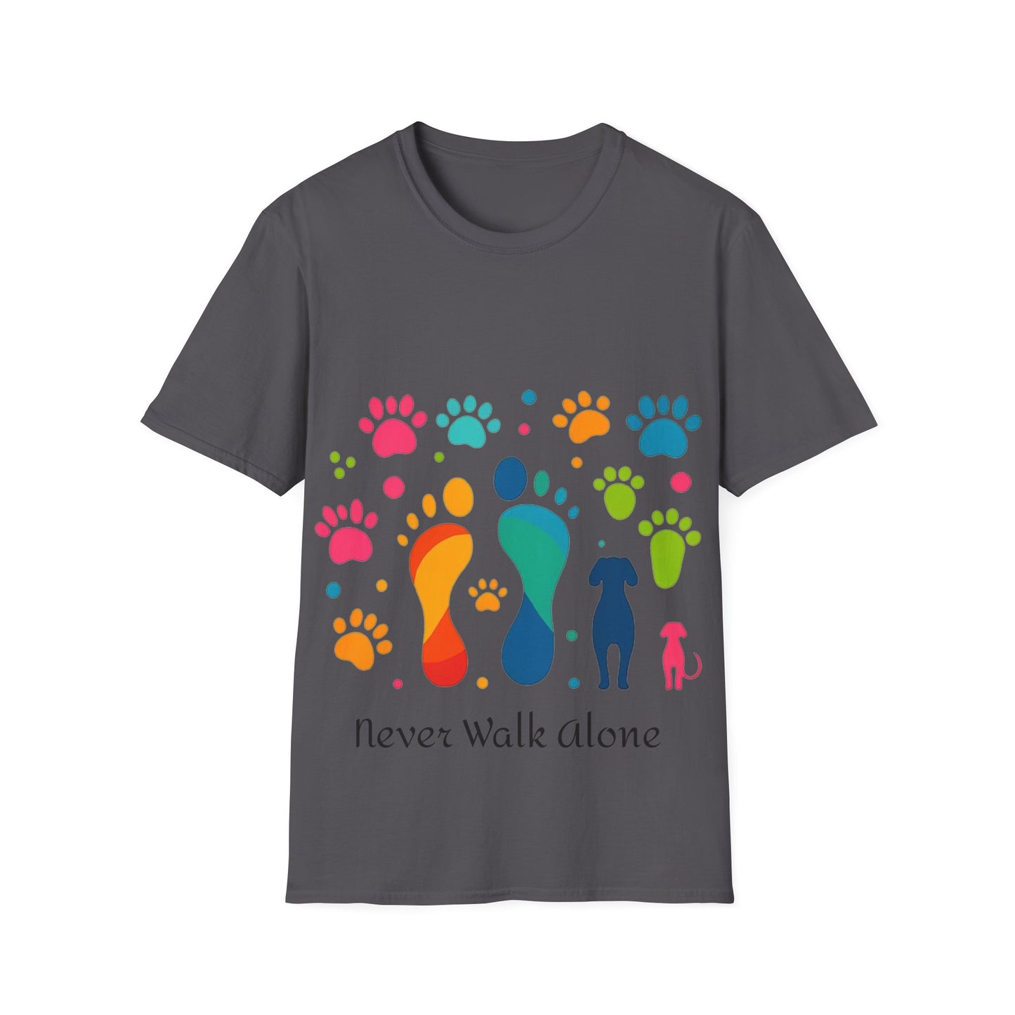 Never Walk Alone Unisex Softstyle T-Shirt