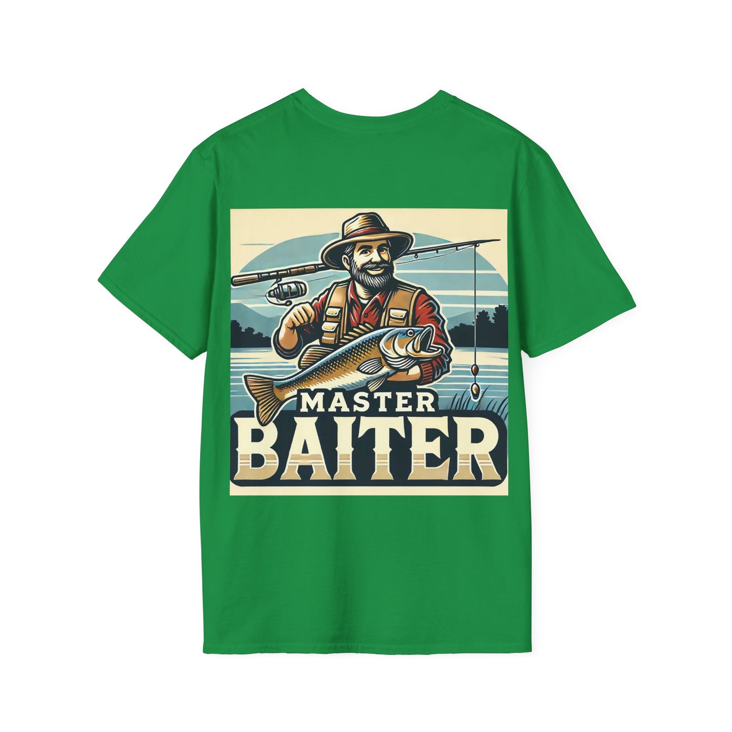 Master Baiter Fishing T-Shirt - Unisex Softstyle T-Shirt