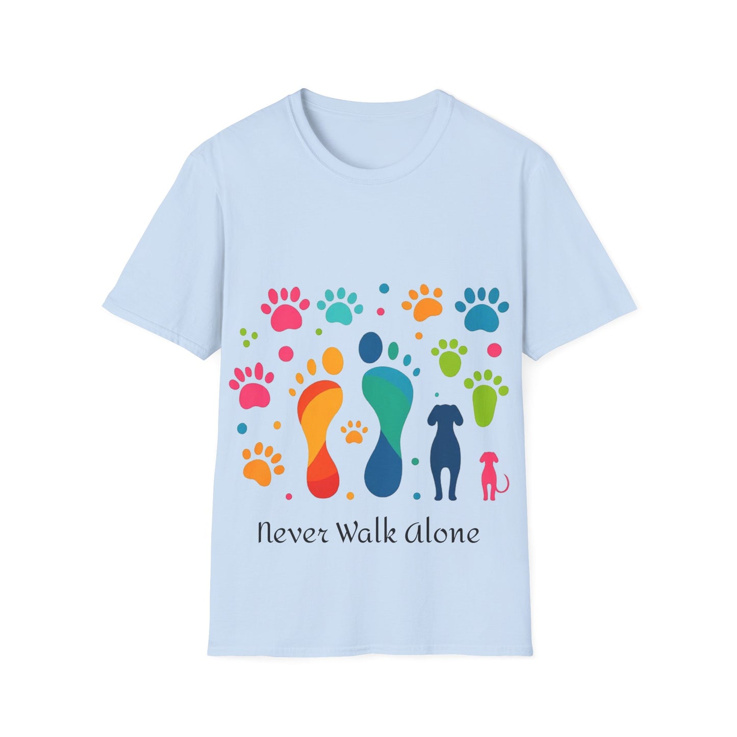 Never Walk Alone Unisex Softstyle T-Shirt