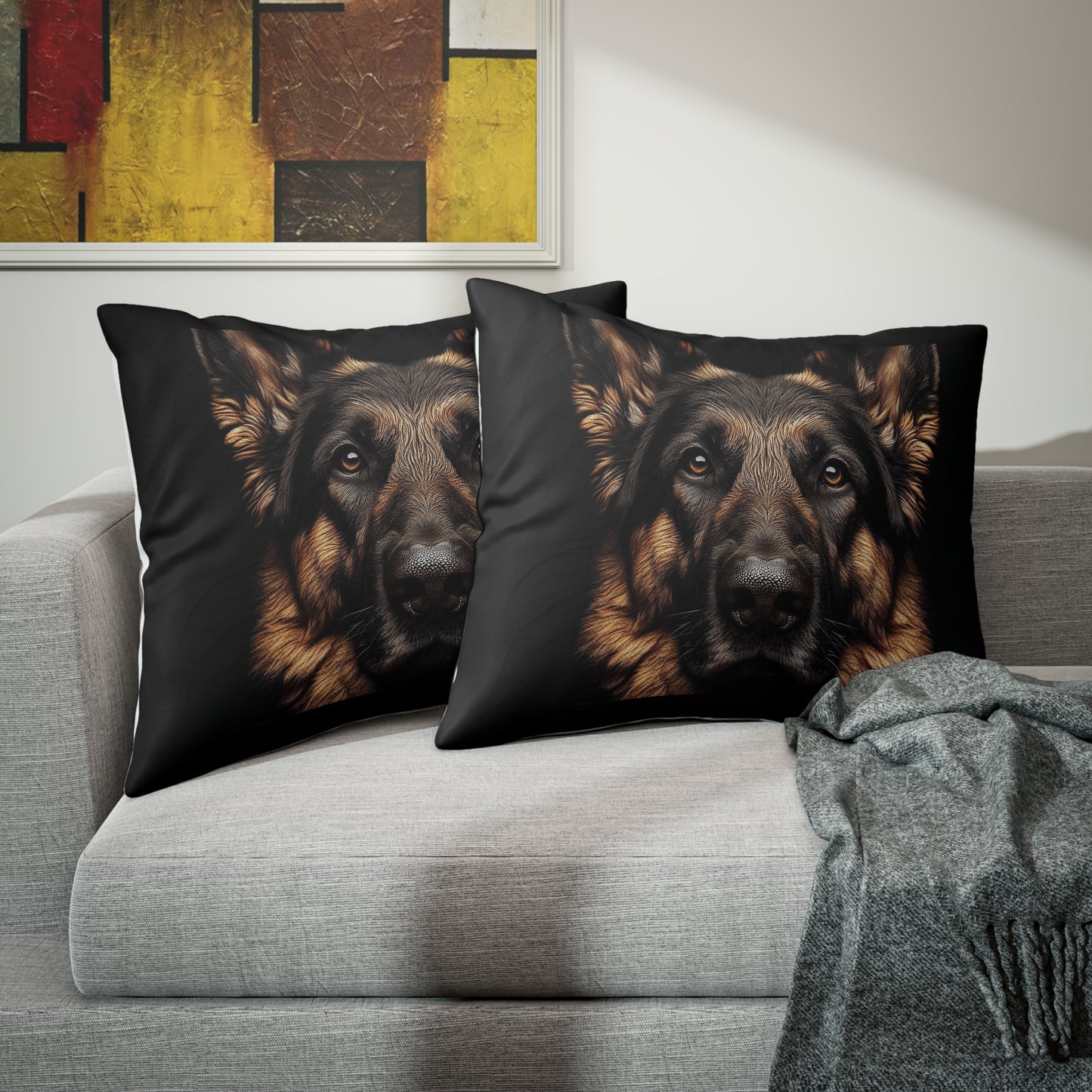 German Shepherd - Lockie - Pillow Sham