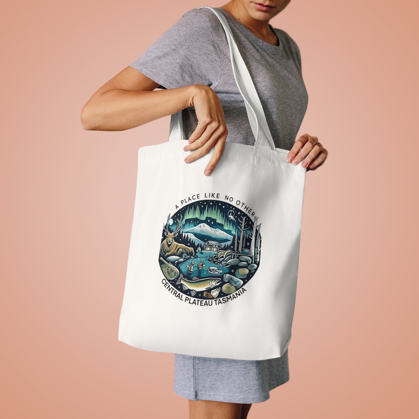 Explore the Wonders of Central Plateau, Tasmania - Cotton Tote Bag