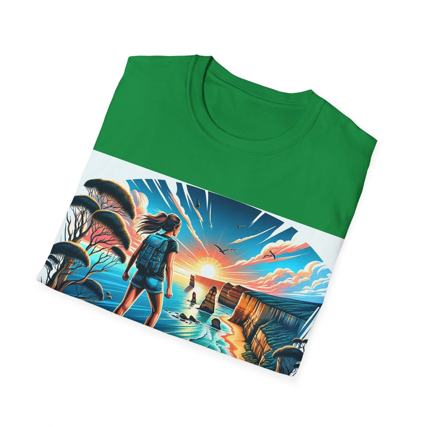 Wander Woman: Solo Adventures in Australia Unisex Softstyle T-Shirt