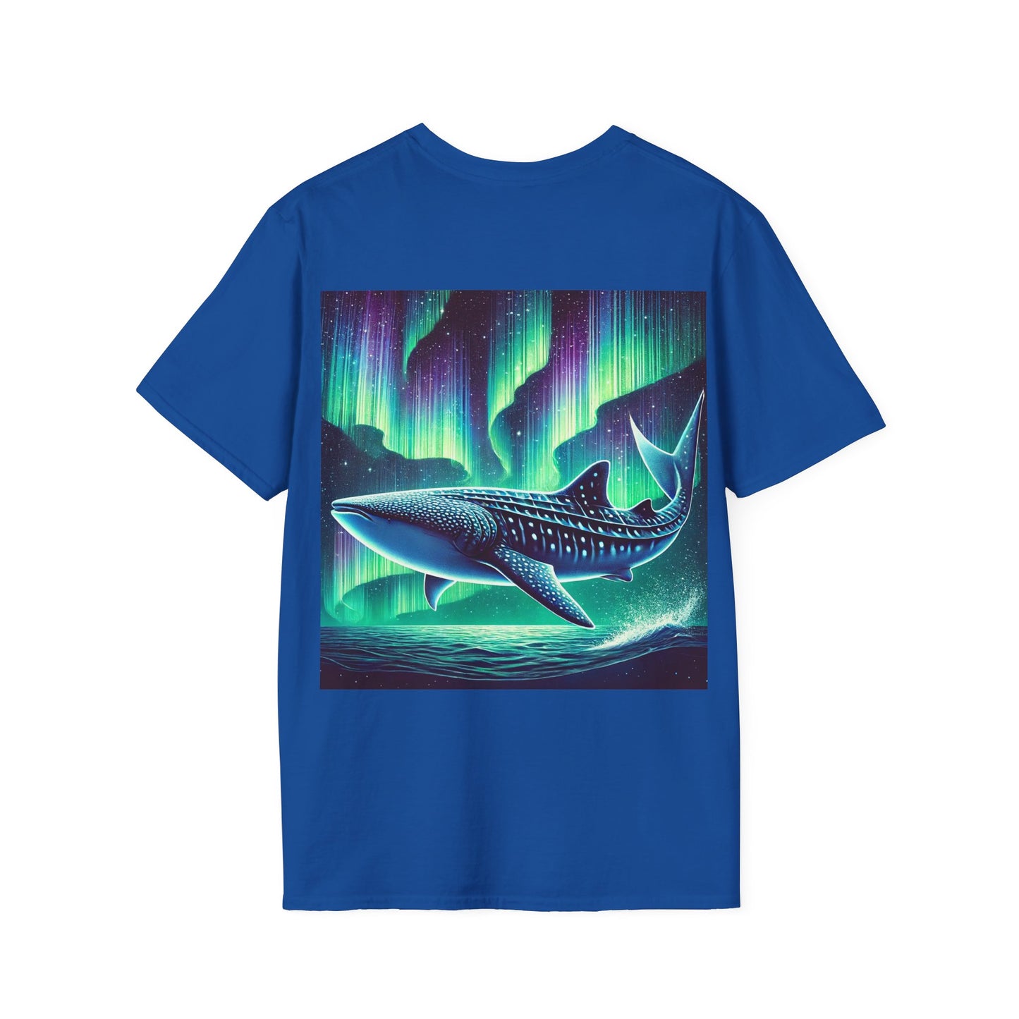 Aurora Shark Adventure T-Shirt - Unisex Softstyle T-Shirt