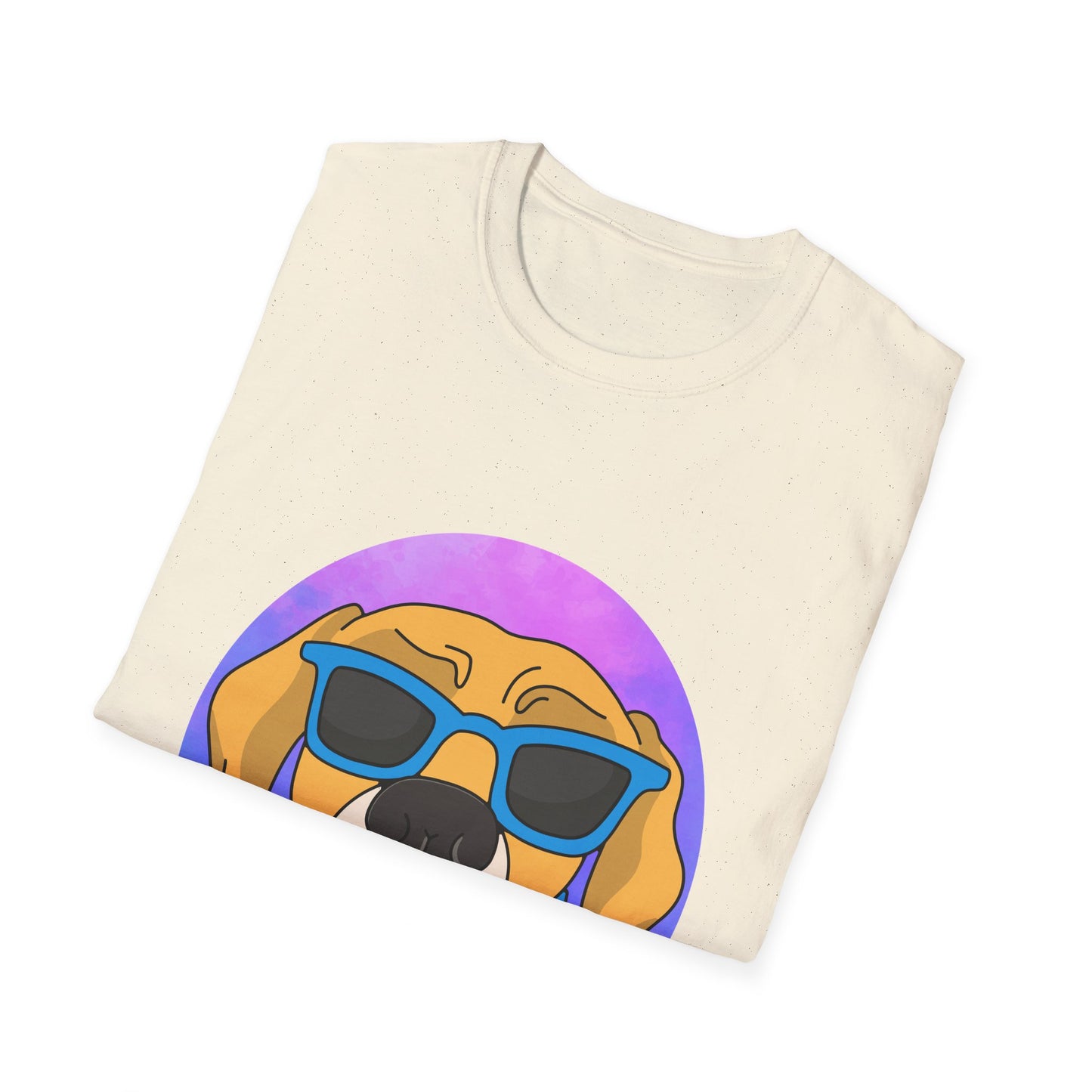 Radical dog t-shirt, cool dog shirt, sunglasses dog design, funny dog tee, hip dog graphic tee, trendy pet lover shirt