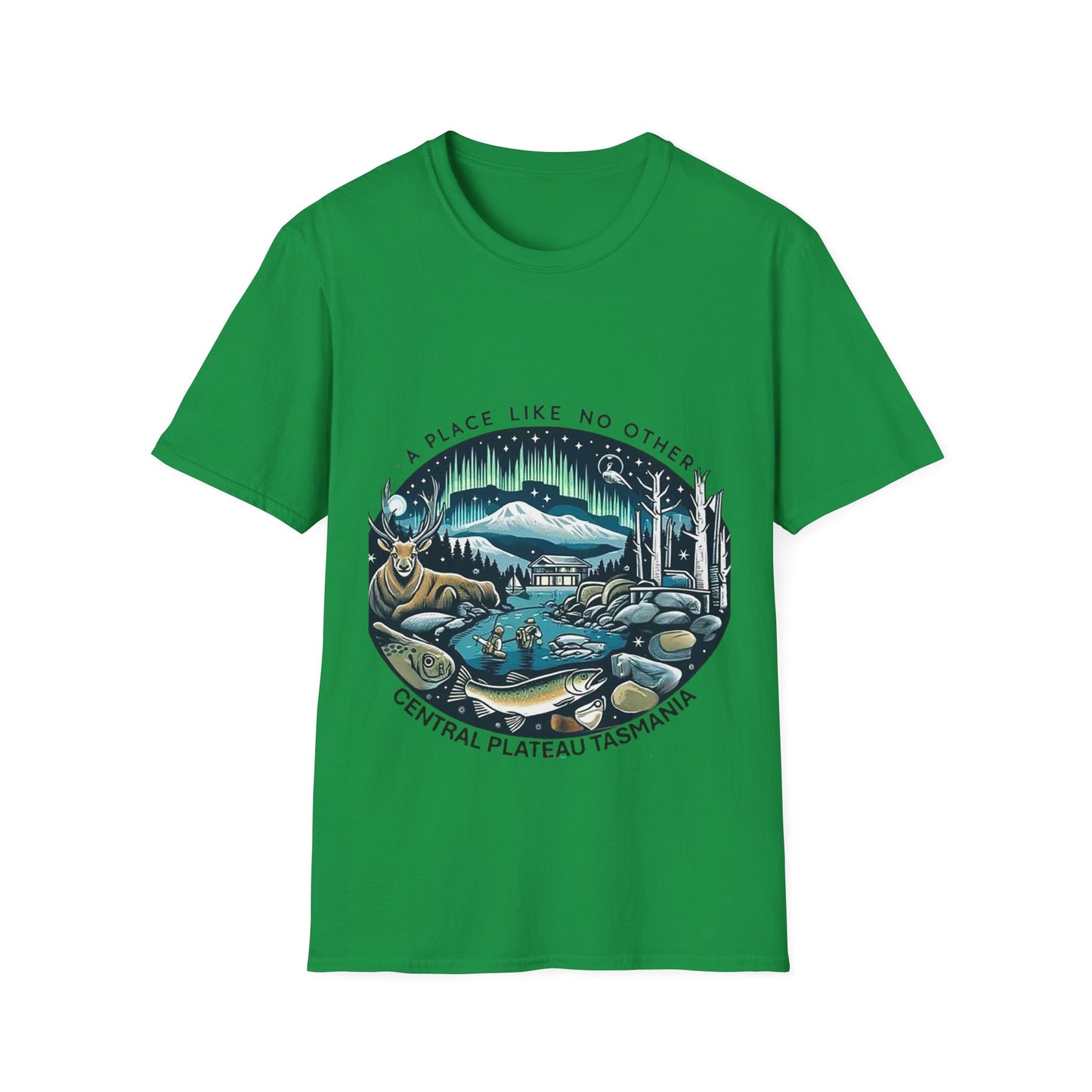 Explore the Wonders of Central Plateau, Tasmania - Unisex Softstyle T-Shirt