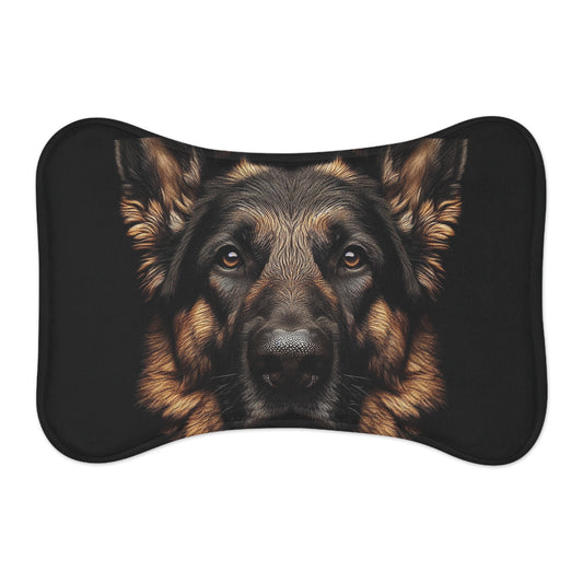 German Shepherd - Lockie - Pet Feeding Mats