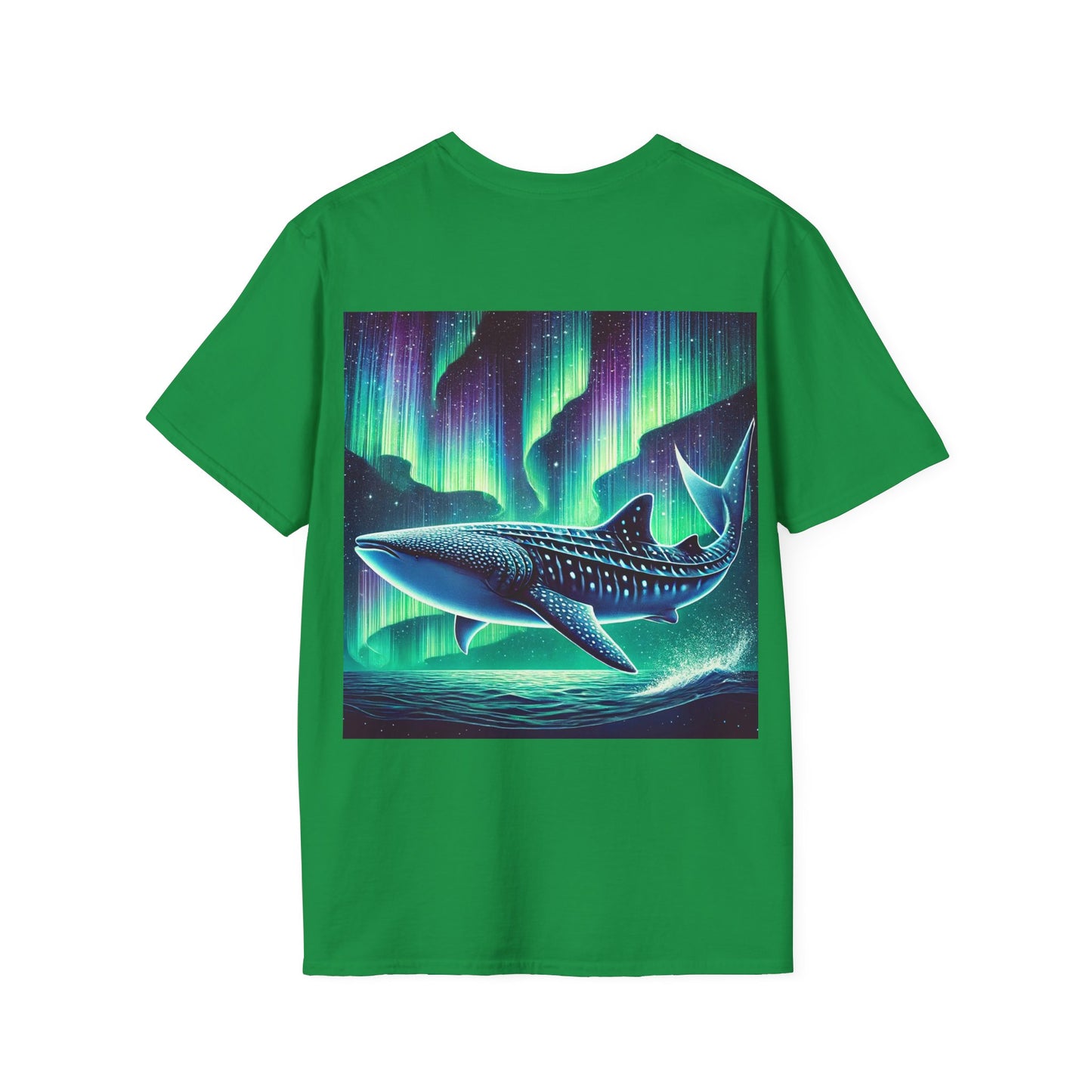 Aurora Shark Adventure T-Shirt - Unisex Softstyle T-Shirt