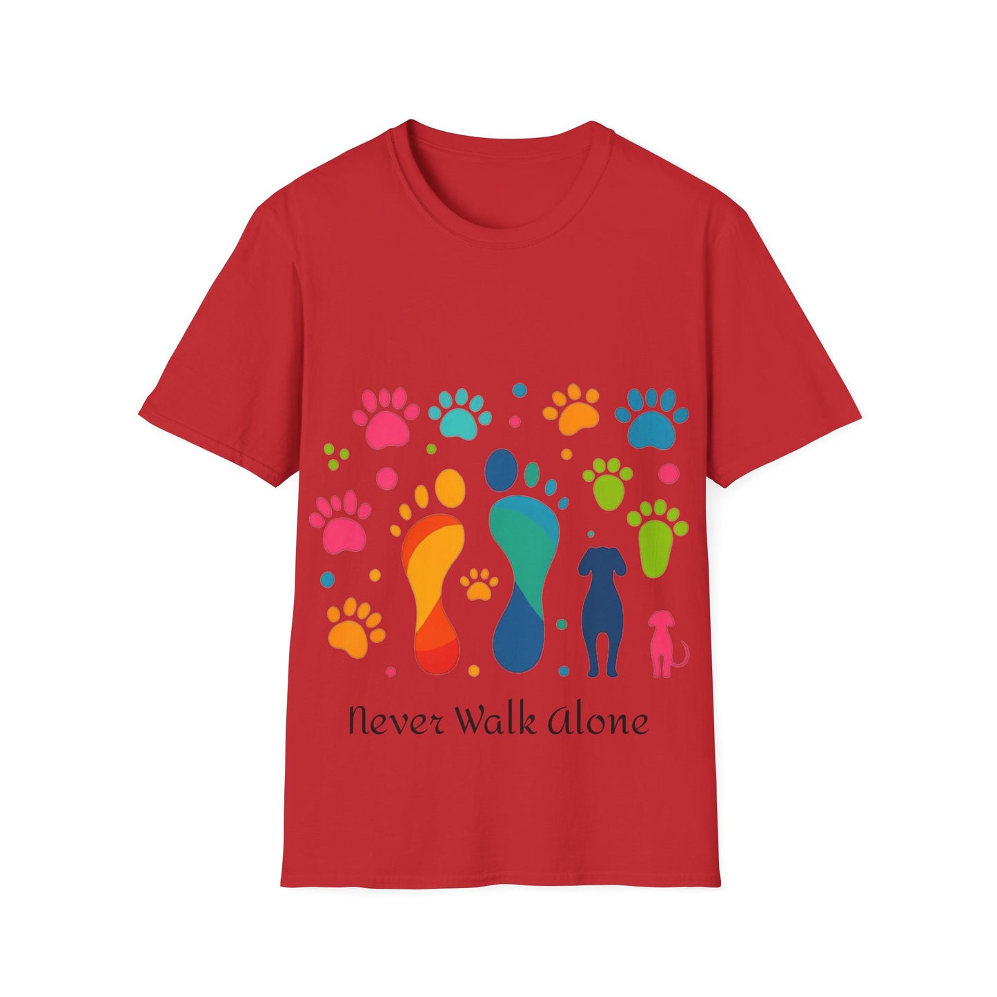 Never Walk Alone Unisex Softstyle T-Shirt