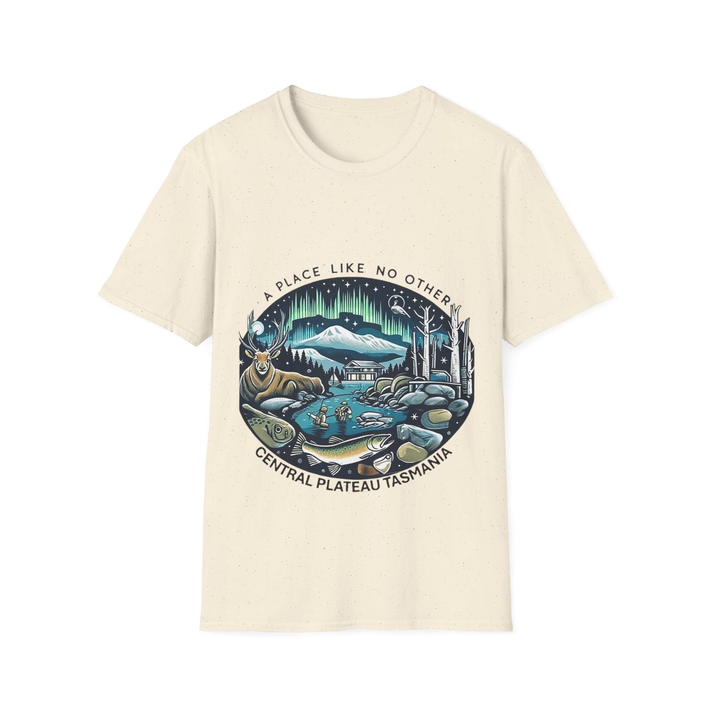 Explore the Wonders of Central Plateau, Tasmania - Unisex Softstyle T-Shirt