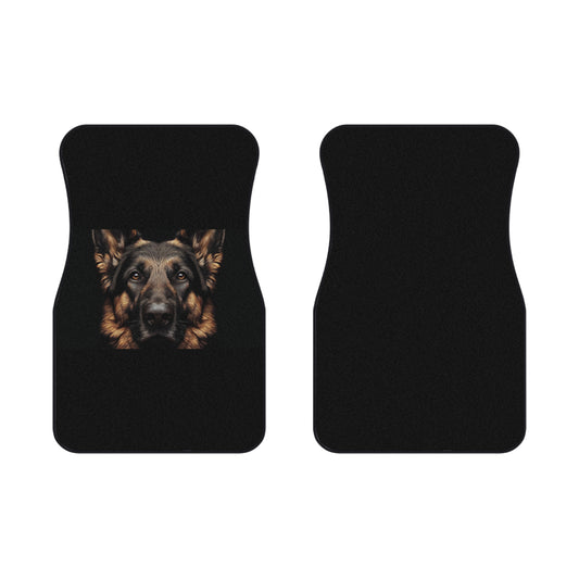 German Shepherd - Lockie - Car Mats (2x Front)