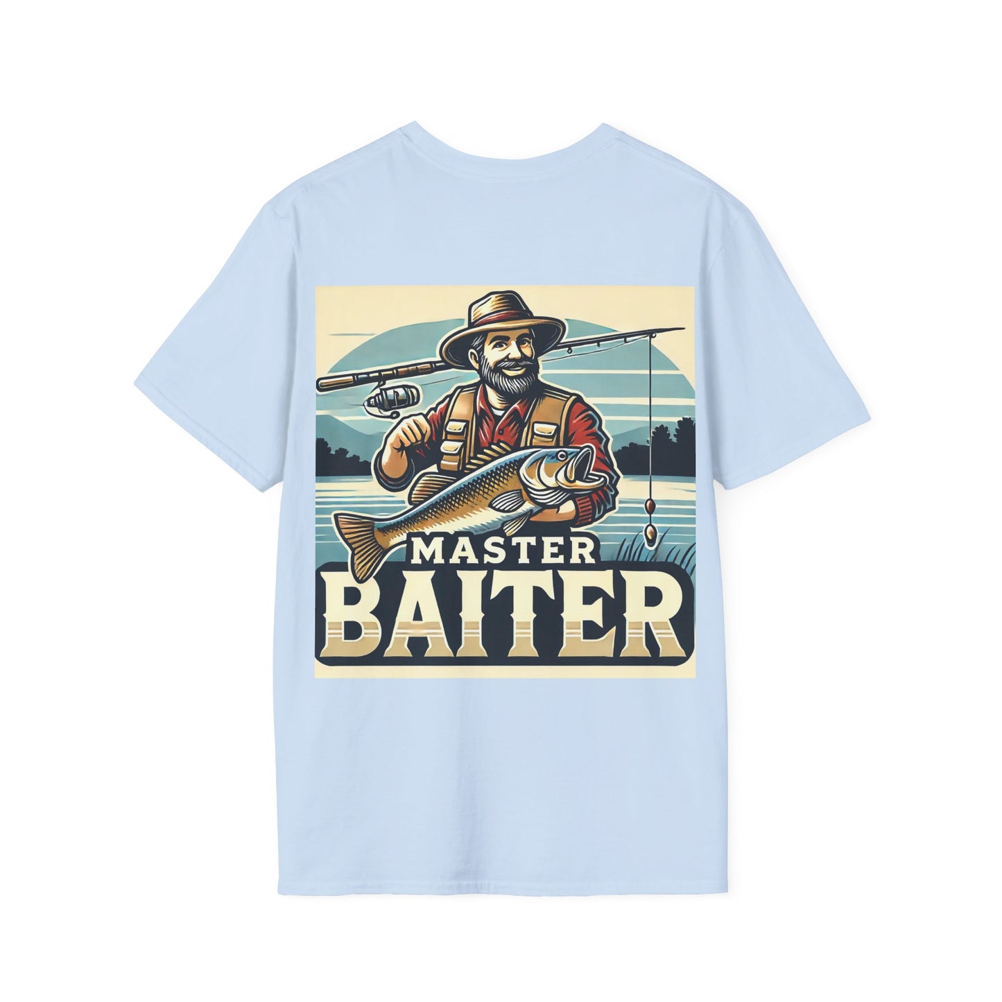 Master Baiter Fishing T-Shirt - Unisex Softstyle T-Shirt