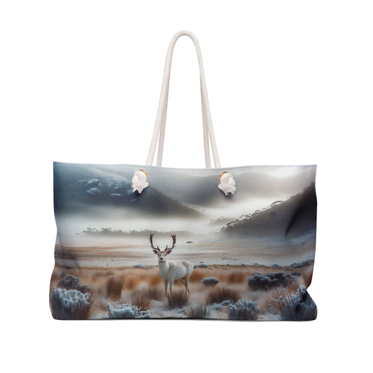 Majestic White Stag - Weekender Bag