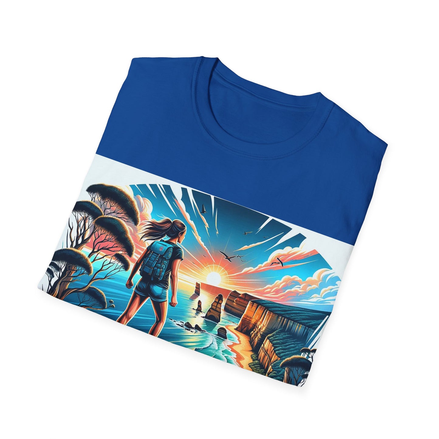 Wander Woman: Solo Adventures in Australia Unisex Softstyle T-Shirt