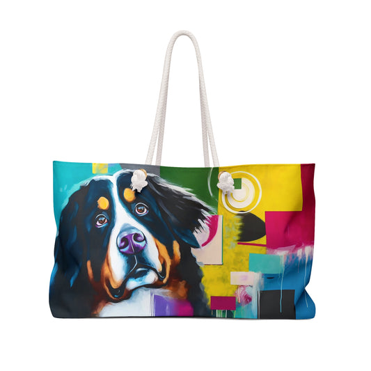 Bernese Mountain Dog - Weekender Bag