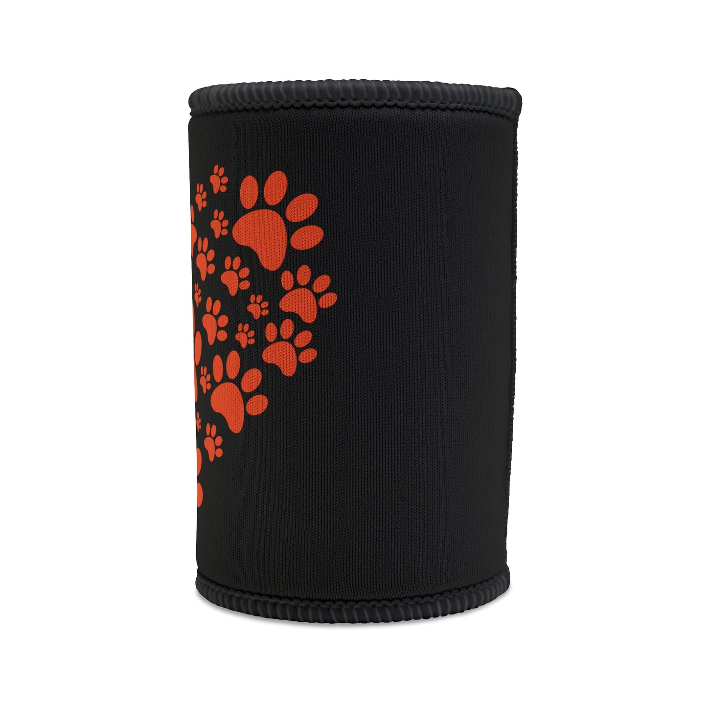 Stubby Holder Heart paw print stubby holder, pet lover, cute paw print design, animal enthusiast accessory, paw print heart, dog mom gift