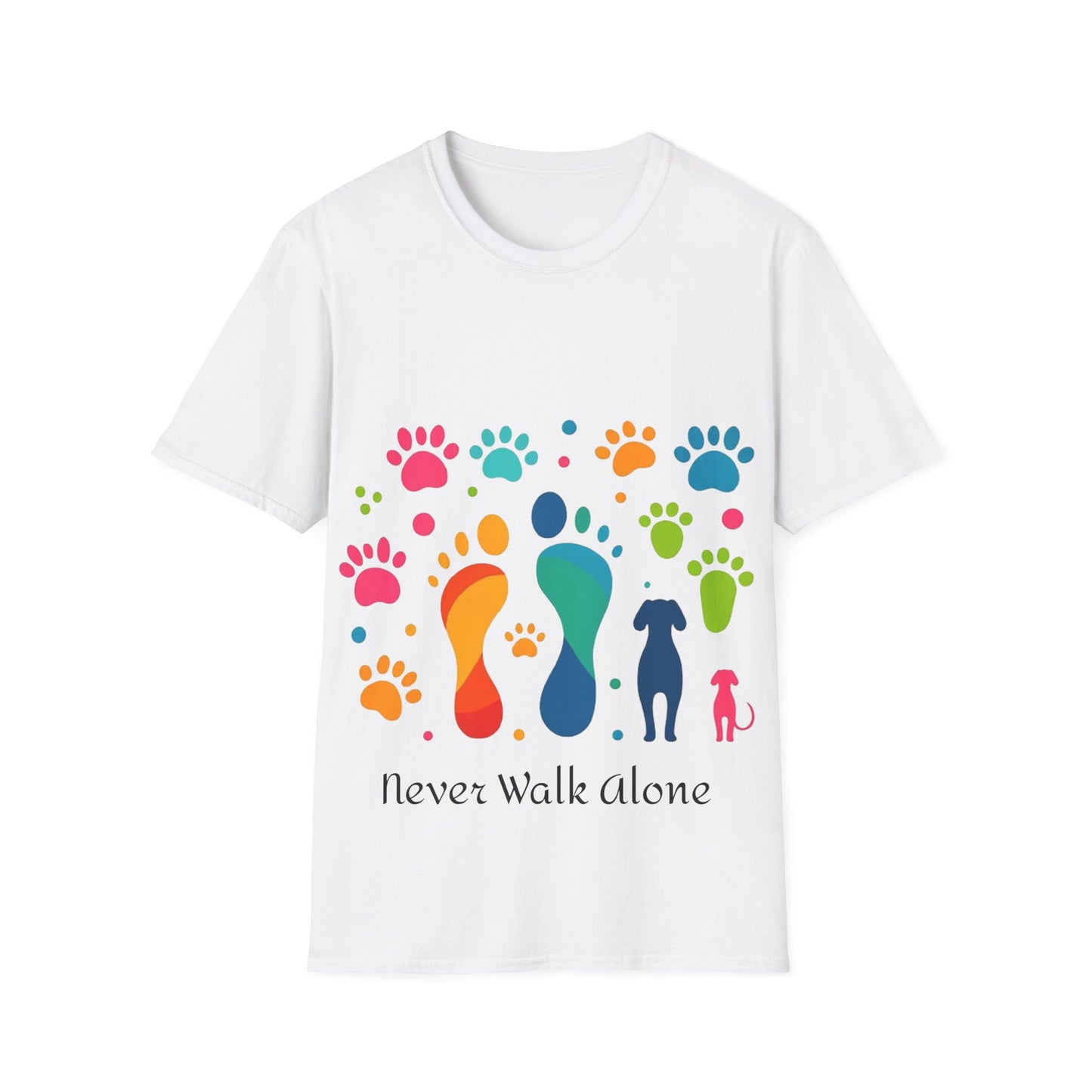 Never Walk Alone Unisex Softstyle T-Shirt