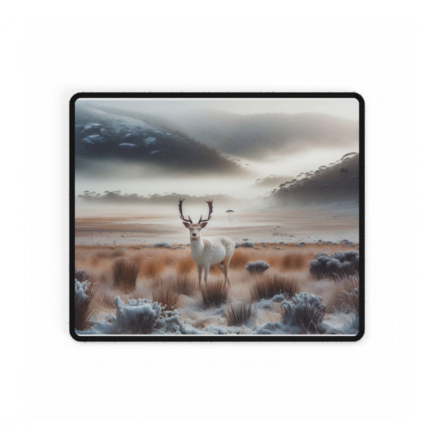 Majestic White Stag - Desk Mats