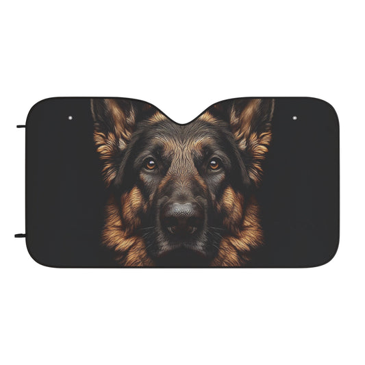 German Shepherd - Lockie - Car Sun Shades