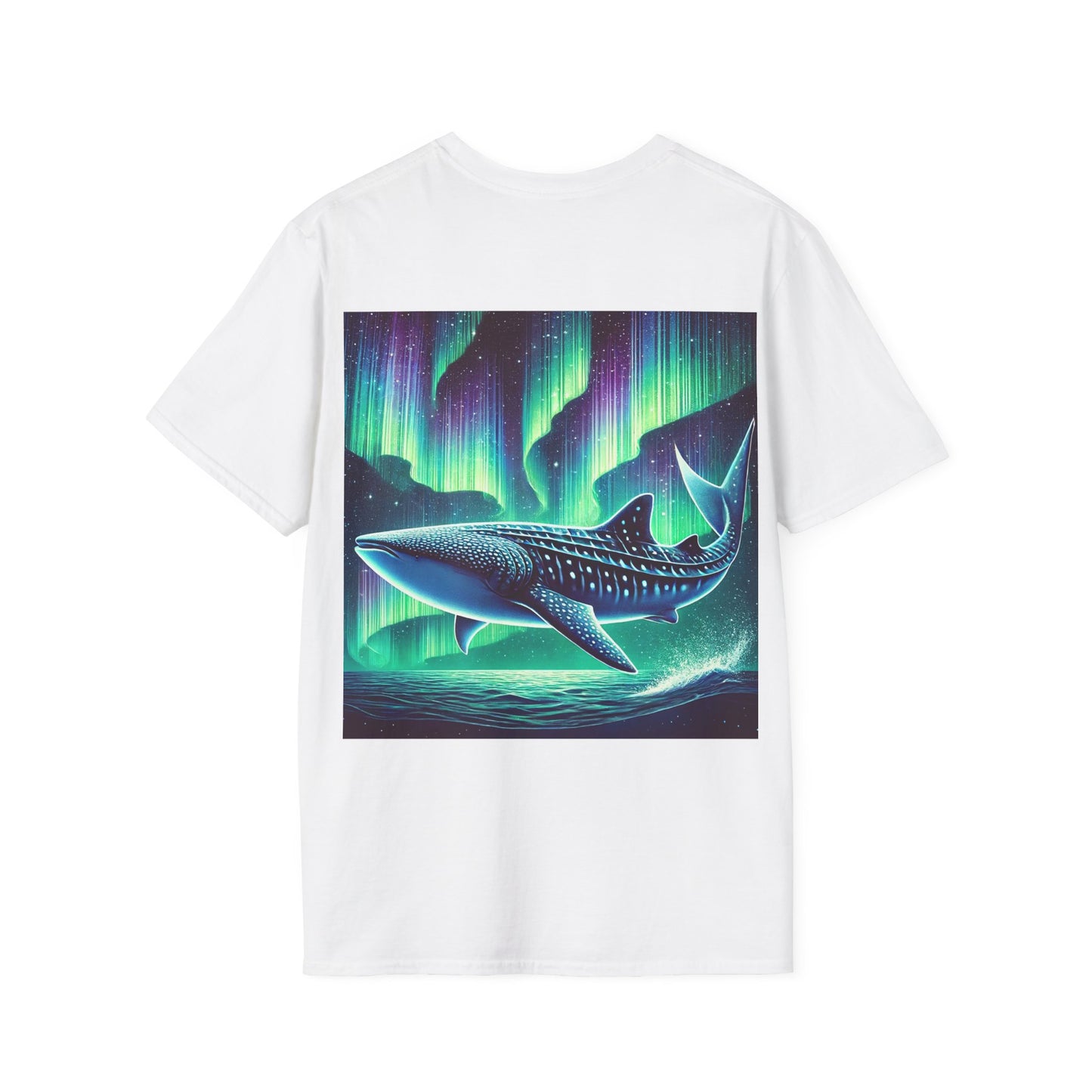 Aurora Shark Adventure T-Shirt - Unisex Softstyle T-Shirt