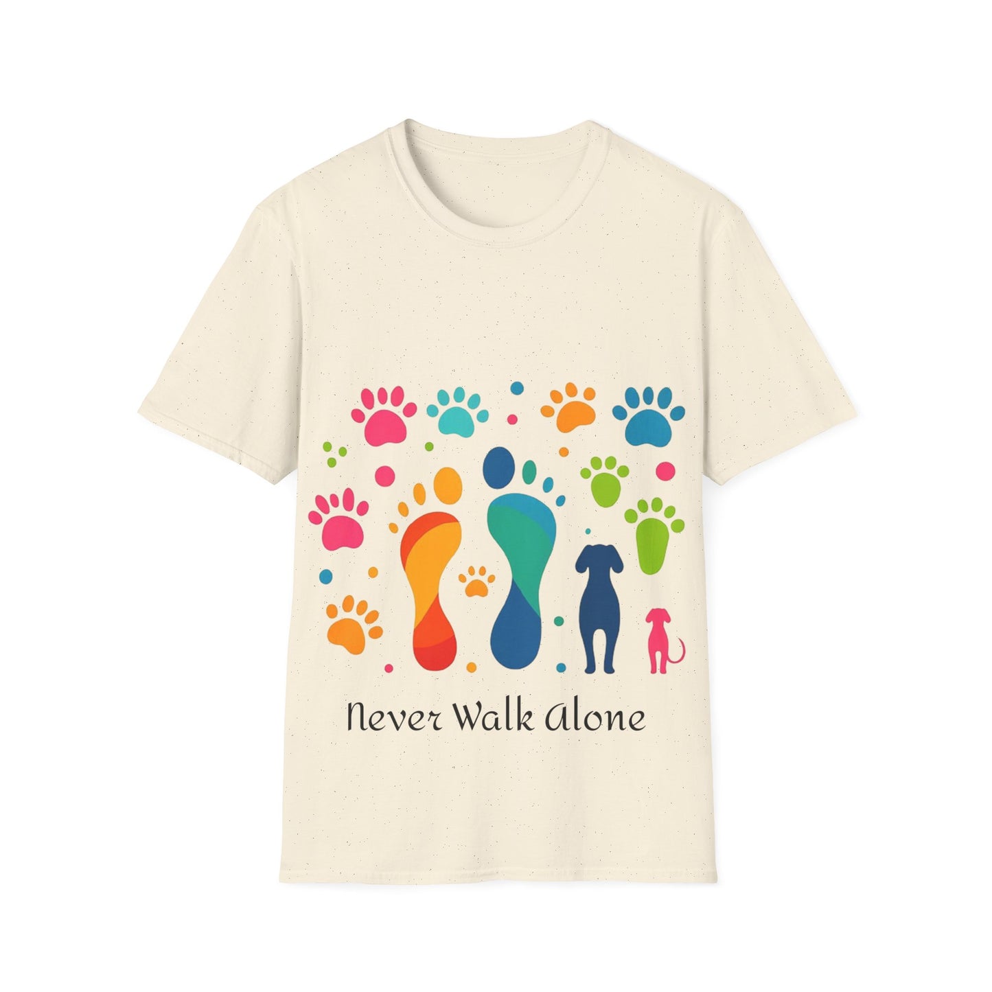 Never Walk Alone Unisex Softstyle T-Shirt